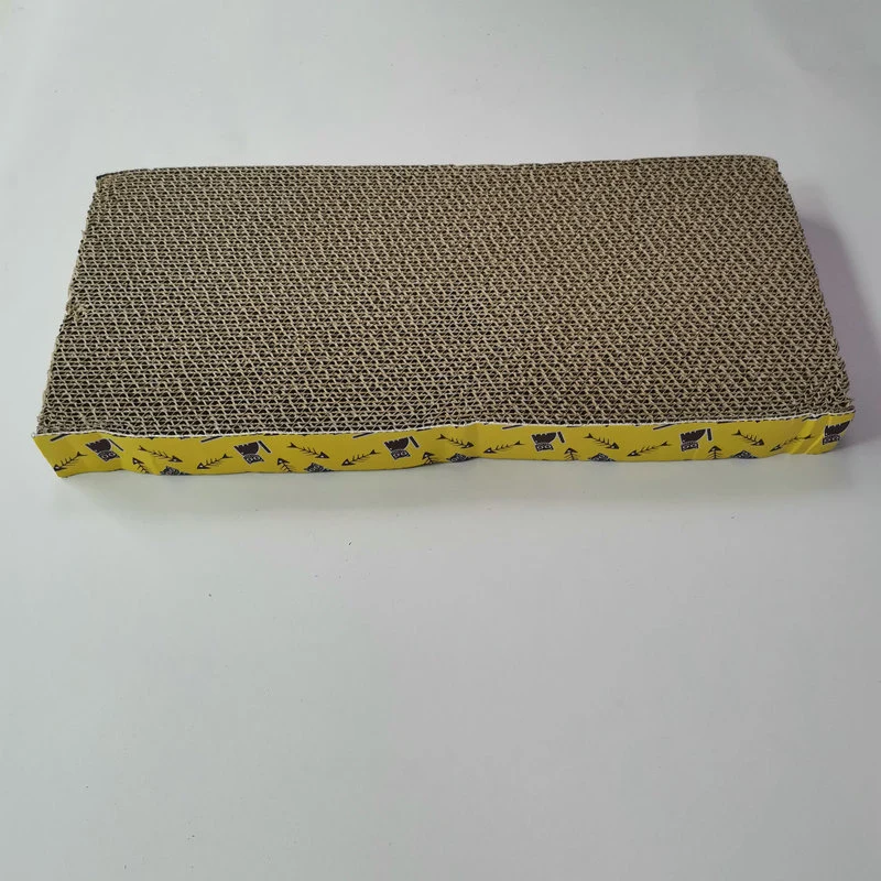 Pet Supplies New Corrugated Cat Supplies Round Cat Scratch Board Scratch Resistant Cat Claw Board Claw Grinding Cat Nest Corrugated Paper Toys