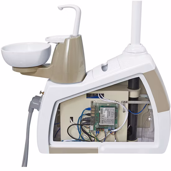 Unidade rotativa Cadeira odontológica aprovada pela ISO Móveis para consultório odontológico/Unidade odontológica Gnatus/Produtos para equipamentos odontológicos