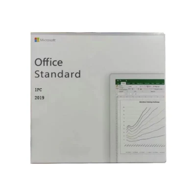 Caixas de DVD do Microsoft Office 2019 padrão de 64 bits Chave do produto do Office 2019