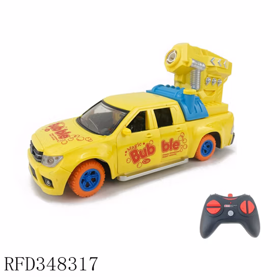 Carro Bubble Truck com controle remoto Brinquedo infantil 2,4 GHz Carros com controle remoto Bubble Machine